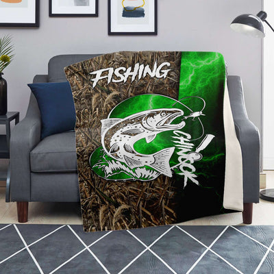 Chinook Fishing Premium Blanket