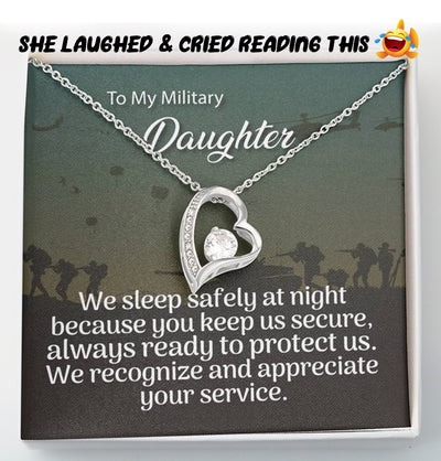 "To My Military Daughter  "Forever Love-6