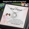 To My Best Friend, Gorgeous Forever Love  Necklace