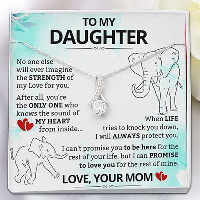 To My Daughter, 14K Alluring Beauty Necklace