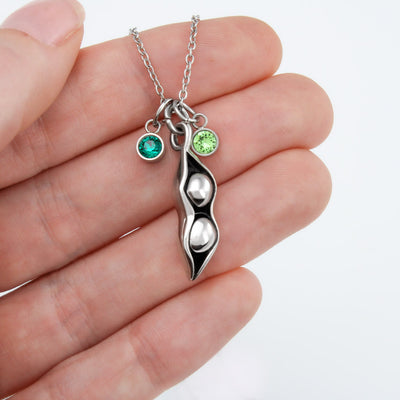 To Amazing wife Necklace- Peas