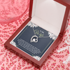 To My Wife, 14k White Forever Love Necklace