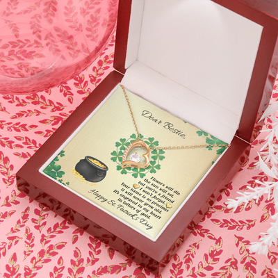 Forever Love necklace saint Patrick gift
