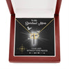 To My Spiritual Mom, 10k Solid Gold Everlasting Love Necklace
