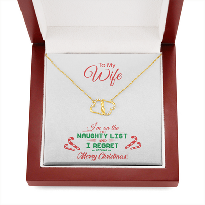 To My Wife, 10K solid yellow gold  Everlasting Love-Dirty Christmas