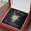 To My Spiritual Mom, 10k Solid Gold Everlasting Love Necklace