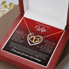 To My Wife, 10K solid yellow gold Everlasting Love