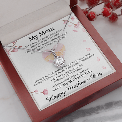Eternal love necklace for mom