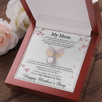 Eternal love necklace for mom