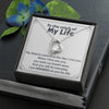 To The Catch of my life, 14k White Forever Love Necklace