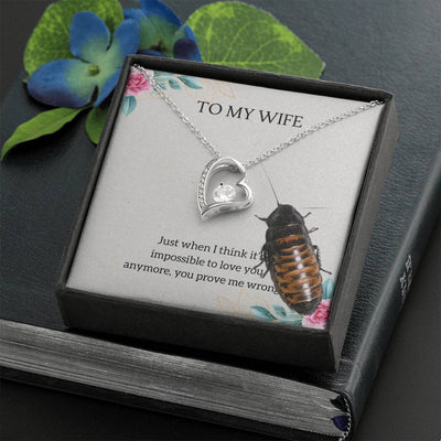 To My wife Forever Love  Necklace-003
