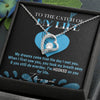 To The Catch of My Life - Love Of My Life ,14k White Forever Love Necklace