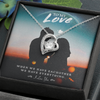 To My Love, 14K white  Forever Love Necklace