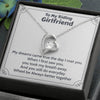 "To My Riding Girlfriend"Love Necklace-508