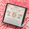 Mother Of The Groom, 14K white Forever Love Necklace