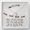 To My  Love Knot Necklace-005