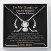 "To My Daughter" Love Knot-002