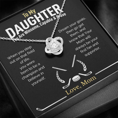 "To My Daughter" Love Knot-012