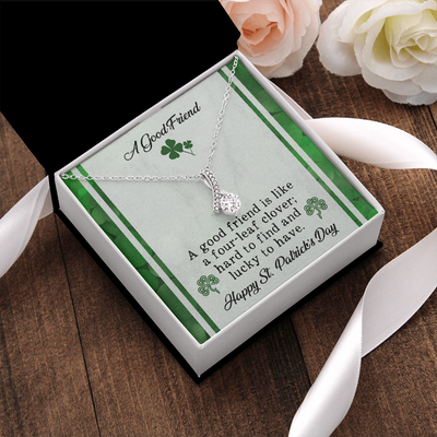 Alluring neclace saint patrick gift