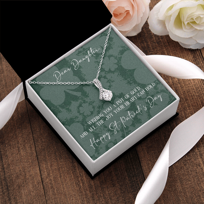 Alluring necklace saint patrick gift