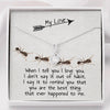 To My wife Alluring Beauty Necklace-004