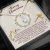 Merry Christmas, 14K white ALLURING BEAUTY Necklace