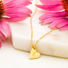 "To My Girlfriend" Sweetest Hearts Necklace-017