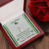 Alluring neclace saint patrick gift