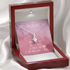 Happy Valentines Day, 14K white ALLURING BEAUTY necklace