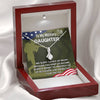 "To My Military Daughter" Alluring Beauty  Necklace