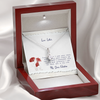 Love Letters, 14K white ALLURING BEAUTY necklace