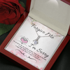 Forgive Me, 14K white  ALLURING BEAUTY necklace