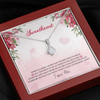 Sweetheart, 14K white ALLURING BEAUTY necklace