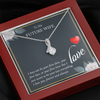 To My Future Wife, 14k White ALLURING BEAUTY necklace