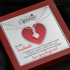 To My Soulmate, 14K white ALLURING BEAUTY necklace