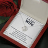 "To My Riding Wife"Love Knot Necklace-504