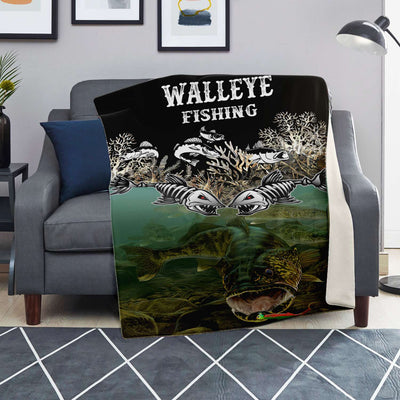 Walleye Fishing  Blanket